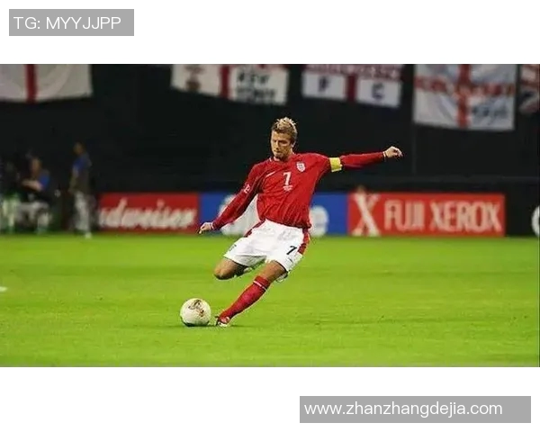 贝克汉姆足球球星卡通形象展现激情与魅力的运动风采